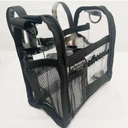Large Clear Makeup Bag Multipurpose Waterproof Portable Transparent Makeup Artists Bag for Outdoor Bedroom Bathroom Office Home