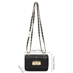 2026 5 Color NEW Design Bags for Women, Trendy New Western-style Chain Mini Crossbody Bags, Fashionable Temperament Bags