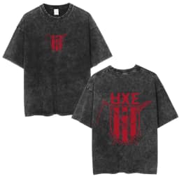Rock Band My Chemical Romance Washed T-shirt The Black Parade 2026 Tour T-shirts Men's Clothing Gothic Loose T Shirts Streetwear