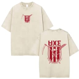 Rock Band My Chemical Romance Washed T-shirt The Black Parade 2026 Tour T-shirts Men's Clothing Gothic Loose T Shirts Streetwear