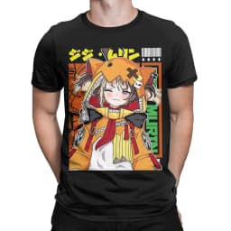 Men T-Shirt Gigi Murin Justice Hololive Novelty 100% Cotton Tees Short Sleeve T Shirts Round Collar Clothes New Arrival