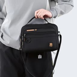 Multi-Pocket Oxford Messenger Bag for Men – Roomy Crossbody Shoulder Pack for Office Travel & Everyday Carry