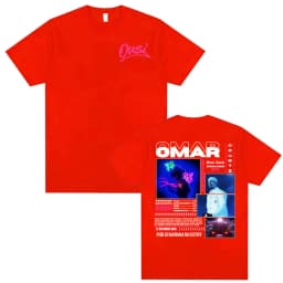 Omar Courtz Por Si Manana No Estoy 2026 Tour T-shirts Men Women Fashion Hip Hop Streetwear T Shirts Casual O-Neck Cotton T-shirt