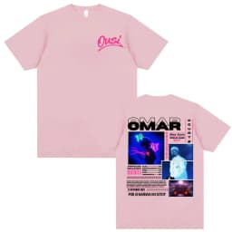 Omar Courtz Por Si Manana No Estoy 2026 Tour T-shirts Men Women Fashion Hip Hop Streetwear T Shirts Casual O-Neck Cotton T-shirt
