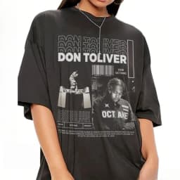 Don Toliver Octane graphic T-shirt, retro hip-hop streetwear F6BW pure cotton couple shirt harajuku t shirts vintage clothes