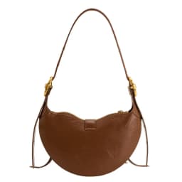2026JW PEI Luxury Designer Women Shoulder Bag Large Capacity Fashion Leather Crossbody Bag Retro Motorcycle Style Handbag