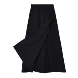 Summer Skirt Pants New Worn Twice Loose Figure Wide Leg Pants Women's Small Fresh Cropped Pants