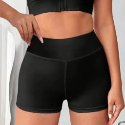 Women High Waist Cargo Yoga Shorts, Butt Lifting Multi Pocket Workout Shorts High Stretchy Shorts for Gym Fitness Running Wear