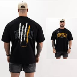 2026 GYM New Short-sleeved American-style Loose T-shirt for Fitness - Three-quarter Open Back with Five-quarter Sleeves