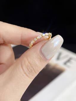 925 Sterling Silver Elegant Real Moissanite Diamond Marquise Round Ring For Women Daily Party Fashion High Quality Jewelry