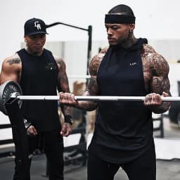 Men's Hooded Stringer Tank Top Gym Bodybuilding Fitness Sleeveless Cotton Muscle Shirt Workout Vest Breathable Male Undershirt