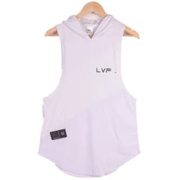 Men's Hooded Stringer Tank Top Gym Bodybuilding Fitness Sleeveless Cotton Muscle Shirt Workout Vest Breathable Male Undershirt