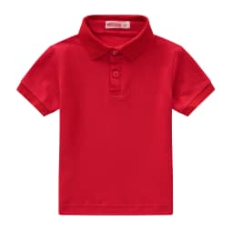 Girls and Boys Casual Classic Design Slightly Stretch POLO, Kids Clothes For Spring Summer Indoor Outdoor