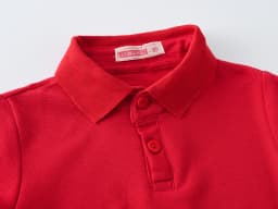 Girls and Boys Casual Classic Design Slightly Stretch POLO, Kids Clothes For Spring Summer Indoor Outdoor