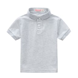 Girls and Boys Casual Classic Design Slightly Stretch POLO, Kids Clothes For Spring Summer Indoor Outdoor