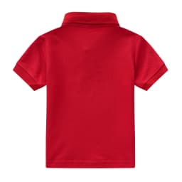 Girls and Boys Casual Classic Design Slightly Stretch POLO, Kids Clothes For Spring Summer Indoor Outdoor