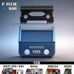 Professional Hair Clipper Fade DLC Blade Ultra Thin Replacement for Madeshow WAHL MRD Gamma SC  JRL KM-90-4 Hair Clippers