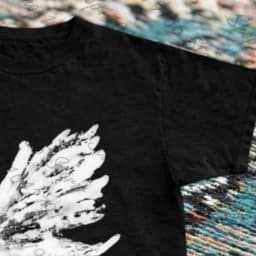 Rabbit Baby Short Sleeve Top Gothic Street T-shirt Women's Leisure Basic T-shirt Casual Print Letter Top Girls' Gothic EMO 90s