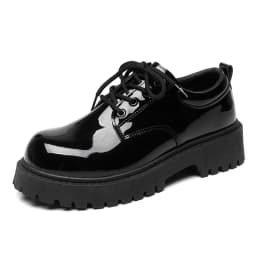 Men's Thick-Sole Casual Leather Shoes Four Seasons Fashion Soft-Sole Outdoor Walking Shoes Dress Business Gathering Leather Shoe