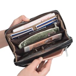 Baellerry New Men's Long Wallet, Portable Wrist Bag, Large Capacity Storage Bag, Perfect Gift for Business Men