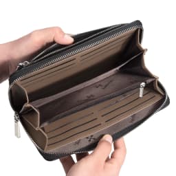 Baellerry New Men's Long Wallet, Portable Wrist Bag, Large Capacity Storage Bag, Perfect Gift for Business Men