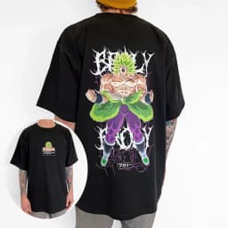 2026 New Dragon Ball Gogeta Gohan Broly Goku Majin Buu Printed Short Sleeve T-shirt Men's and Women's T-shirt Men's Top T-shirt