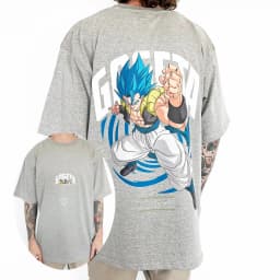2026 New Dragon Ball Gogeta Gohan Broly Goku Majin Buu Printed Short Sleeve T-shirt Men's and Women's T-shirt Men's Top T-shirt