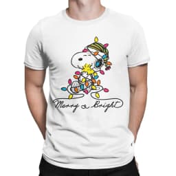 Men Women Snoopy Woodstock T Shirts Cartoon 100% Cotton Clothing Amazing Short Sleeve Round Collar Tees Classic T-Shirts