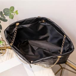 Fashion Sense Diamond Bags Large Bag Chain Bag Women's Large Capacity Shoulder Bag Senior Shoulder Women's Bag niche Soft Solid
