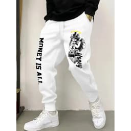 Fashionable And Distinctive Men'S Casual Pants For Everyday Wear,Casual Drawstring Waist Pants,Men'S Versatile Clothing