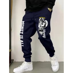 Fashionable And Distinctive Men'S Casual Pants For Everyday Wear,Casual Drawstring Waist Pants,Men'S Versatile Clothing