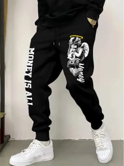 Fashionable And Distinctive Men'S Casual Pants For Everyday Wear,Casual Drawstring Waist Pants,Men'S Versatile Clothing