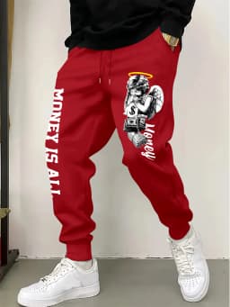Fashionable And Distinctive Men'S Casual Pants For Everyday Wear,Casual Drawstring Waist Pants,Men'S Versatile Clothing