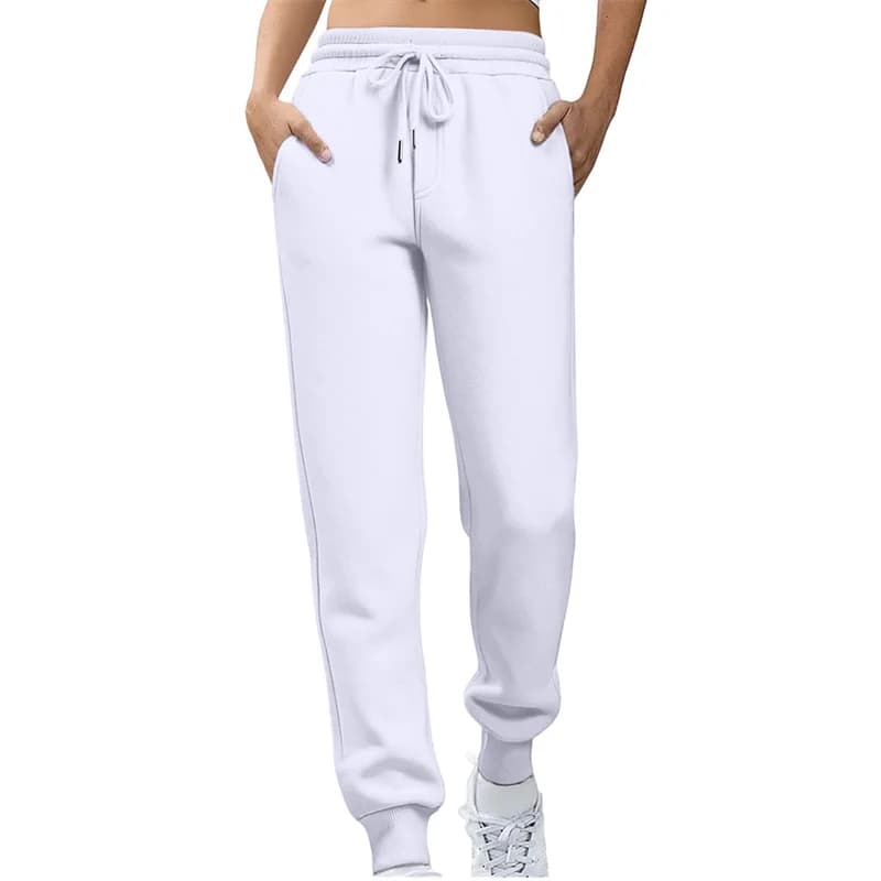 2026 spring autumn women Straight Pants Fashion Solid Color pants Drawstring large size slim Casual Trousers women Sweatpants