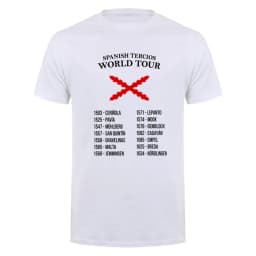 Batallas De Los Tercios Spanish Tercios World Tour T Shirt Cotton Short Sleeve O-Neck T-shirt Casual Unisex Top DY-417