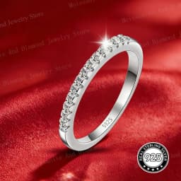 Wholesale Moissanite and Zircon Neutral Rings 100% Genuine S925 Silver Ring D VVS1 Luxury Sparkling Jewelry for Men and Women