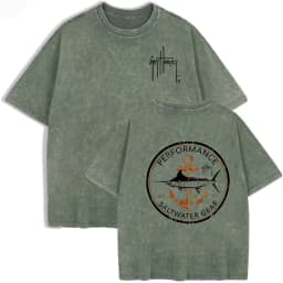 Washed Cotton Short Sleeve T-Shirt for Men | Vintage Washed Loose Fit Tee High Street Summer Tops Streetwear Hip Hop Style