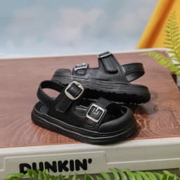 Fashion Solid Korean Kid Sandals Summer New Versatile Anti Slip Soft Bottom Girl Boy Beach Sandal Kindergarten Anti Kick Sandals