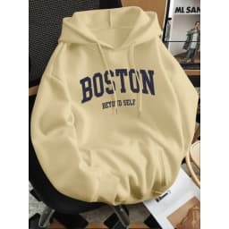 2026 New Men's Loose Hoodie Thin Spring Autumn Versatile Casual No Pilling Fade Resistant
