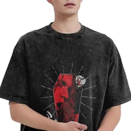 Men's The Vampire Lestat T-Shirts Top Tees Beach Y2K Casual Short-Sleeve T Shirt Crewneck Trending Casual Tee Shirt Cheap