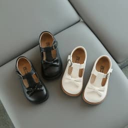 Girls Oxfords 2024 Spring Autumn Children Leather Shoes Girls Cute Sweet T-strap Shoes Toddler Girl Shoes School Performance