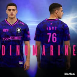 2026 New Paper Rex DinoGlitch Jersey Series Uniform Esports Club PRX Fashion Tees Male F0RSAKEN Streetwear T-shirts Clothing