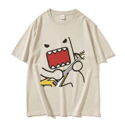 Epic Face Domo Kun Funny Meme T Shirts Women Summer Fashion Harajuku Short Sleeve Casual Aesthetic Clothes
