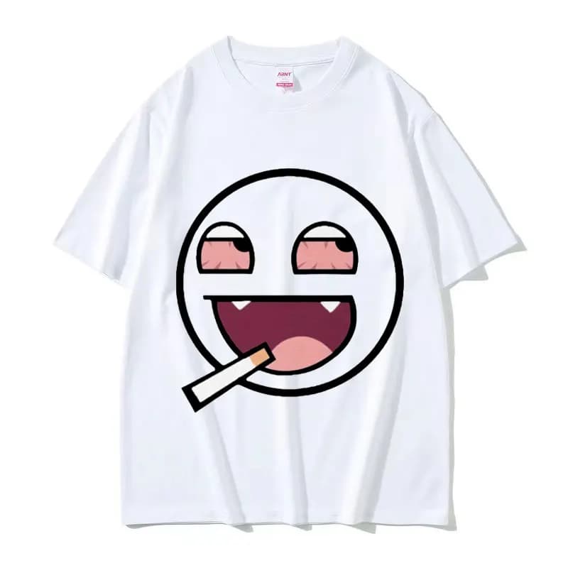 Epic Face Domo Kun Funny Meme T Shirts Women Summer Fashion Harajuku Short Sleeve Casual Aesthetic Clothes