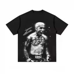 Charles Oliveira 2026 T-Shirt for Men Oversized Comfy Cotton Streetwear Classic Urban Loose Fit Modern Casual Daily Top