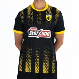 2026 AEK Athens Home Football Jersey Greek Jersey Autumn Sports Dry Quickly Men's T-Shirt Children's Clothing Tee Y2k Woman