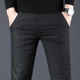 Men's Casual Pants Spring Summer New Cotton Linen Trousers Overalls Business Slim Fit Straight Pants Daily All-match Men's Pants
