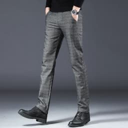 Men's Casual Pants Spring Summer New Cotton Linen Trousers Overalls Business Slim Fit Straight Pants Daily All-match Men's Pants
