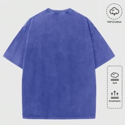 Just Us Kith Art Letter Printing Washed T-Shirt Men'S Cotton Oversized T Shirts Casual O-Neck Distressed Tops Summer Men Clothes