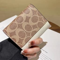 High End Camellia Organ Card Bag Exquisite Zero Wallet Multi Slot Light Luxury Retro Fashion Multi Functional Storage Wallet